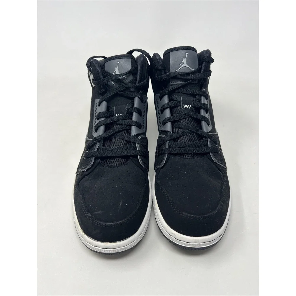 Nike Air Jordan 1 Flight 2 BG 631784-003 Sz 7Y Black White Sneakers
